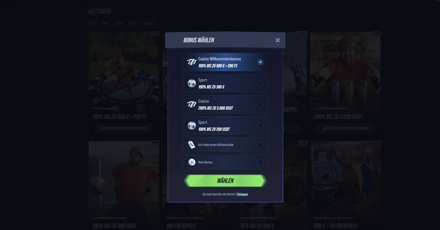 Vegashero registration